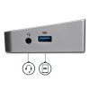 StarTech.com USB3DOCKH2DP laptop dock/port replicator Wired USB 3.2 Gen 1 (3.1 Gen 1) Type-A Black, Silver3