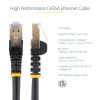 StarTech.com C6ASPAT3BK networking cable Black 35.4" (0.9 m) Cat6a S/UTP (STP)5