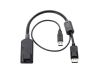 HPE KVM Console USB/Display Port Interface Adapter KVM cable Black1