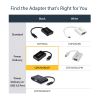 StarTech.com CDP2VGAUCP USB graphics adapter 2048 x 1280 pixels Black11