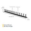 StarTech.com CMVER20UD rack accessory Cable management panel12