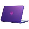 iPearl MCOVERHPC14G4PUP laptop case 14" Hardshell case Purple, Translucent1