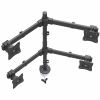 StarTech.com ARMQUAD monitor mount / stand 27" Desk Black5