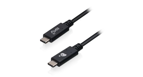 iogear G2LU3CCM01E USB cable USB 3.2 Gen 2 (3.1 Gen 2) 39.4" (1 m) USB C Black1