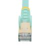 StarTech.com C6ASPAT30AQ networking cable Turquoise 358.3" (9.1 m) Cat6a3