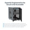 StarTech.com RK1833BKM rack cabinet 18U Freestanding rack Black9