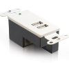 C2G 2-Port USB Superbooster Wall Plate - Receiver 0 Mbit/s1