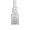 StarTech.com M45PATCH25WH networking cable White 299.2" (7.6 m) Cat5e U/UTP (UTP)4
