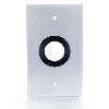 C2G Single Gang 1in Grommet Wall Plate Aluminum3