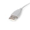 StarTech.com USB2HABM6 USB cable USB 2.0 70.9" (1.8 m) USB A Mini-USB B Gray2