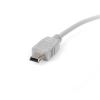 StarTech.com USB2HABM6 USB cable USB 2.0 70.9" (1.8 m) USB A Mini-USB B Gray3