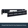 StarTech.com WALLMOUNTH2 rack cabinet 2U Wall mounted rack Black11