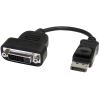 StarTech.com DP2DVIS video cable adapter 7.87" (0.2 m) DisplayPort DVI-D Black1