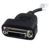 StarTech.com DP2DVIS video cable adapter 7.87" (0.2 m) DisplayPort DVI-D Black2