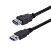 StarTech.com USB3SEXT1MBK USB cable USB 3.2 Gen 1 (3.1 Gen 1) 39.4" (1 m) USB A Black1