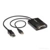 StarTech.com DP2DVID2 video cable adapter 14.6" (0.37 m) DisplayPort DVI-D Black6