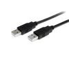 StarTech.com USB2AA2M USB cable USB 2.0 78.7" (2 m) USB A Black1