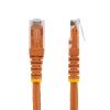 StarTech.com C6PATCH100OR networking cable Orange 1200.8" (30.5 m) Cat6 U/UTP (UTP)2