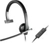 Logitech H650e Headset Wired Head-band Office/Call center USB Type-A Black, Silver2