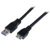 StarTech.com USB3CAUB1M USB cable USB 3.2 Gen 1 (3.1 Gen 1) 39.4" (1 m) USB A Micro-USB B Black1