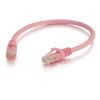 C2G 6" Cat5e networking cable Pink 5.91" (0.15 m) U/UTP (UTP)1