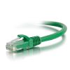 C2G 6" Cat6 networking cable Green 5.91" (0.15 m) U/UTP (UTP)2