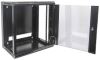 Intellinet 711715 rack cabinet 6U Wall mounted rack Black8