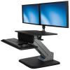 StarTech.com ARMSTS multimedia cart/stand Black, Silver Flat panel Multimedia stand12