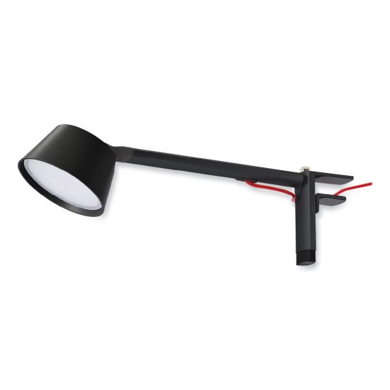 PureOptics Verve Designer Series LED Desk Lamp with Clamp Base, 13.58" High, Black1