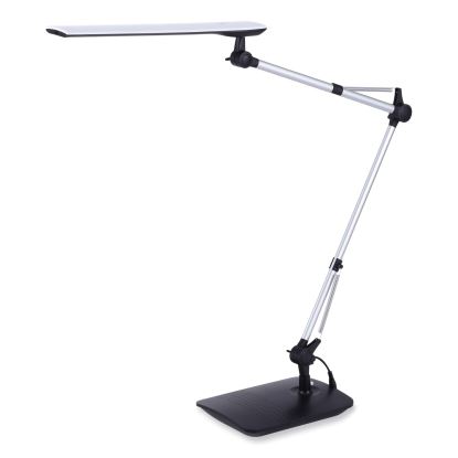 Dual Swing Arm Dimmable Desk Lamp, 19.69" High, Black1