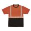 GloWear 8280BK Class 2 Performance T-Shirt with Black Bottom, XX-Small, Orange1