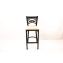 X Series Barstool, Supports Up to 300 lb, 29.5" Seat Height, Cream Seat, Black Back, Black Base1