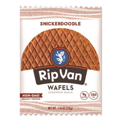 Wafels - Single Serve, Snickerdoodle, 1.16 oz Pack, 12/Box1