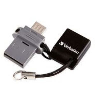 Verbatim 64GB Store 'n' Go USB flash drive USB Type-A / Micro-USB 2.0 Black, Silver1