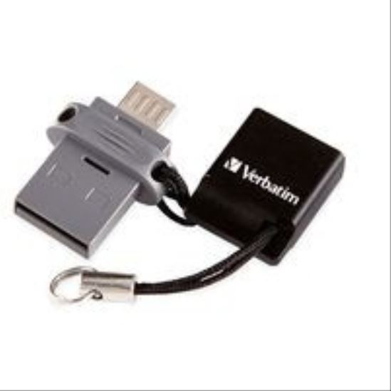 Verbatim 64GB Store 'n' Go USB flash drive USB Type-A / Micro-USB 2.0 Black, Silver1