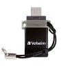 Verbatim 64GB Store 'n' Go USB flash drive USB Type-A / Micro-USB 2.0 Black, Silver2