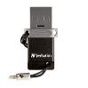 Verbatim 64GB Store 'n' Go USB flash drive USB Type-A / Micro-USB 2.0 Black, Silver6