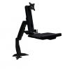 Amer Mounts AMR1ACWS monitor mount / stand 24" Desk Black1