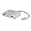 Siig JU-H30C11-S1 laptop dock/port replicator USB 3.2 Gen 1 (3.1 Gen 1) Type-C Silver1