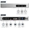 StarTech.com DK30ADD laptop dock/port replicator Wired USB 3.2 Gen 1 (3.1 Gen 1) Type-B Black, Silver12