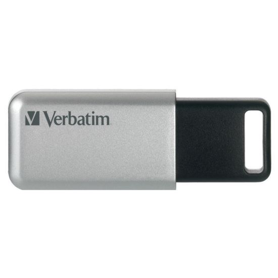 Picture of Verbatim Secure Pro USB flash drive 16 GB USB Type-A 3.2 Gen 1 (3.1 Gen 1) Silver