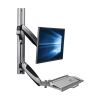 Tripp Lite WWSS1327RWTC monitor mount / stand 27" Wall Black, Silver10