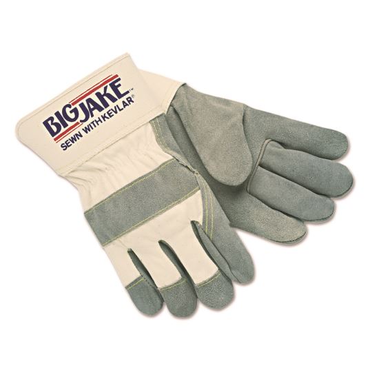 Heavy-Duty Side Split Gloves, Large, Dozen1