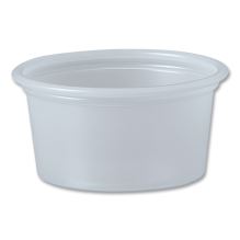 Polystyrene Portion Cups, 0.75 oz, Plastic, Translucent, 2,500/Carton1