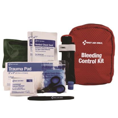 Right Response Bleeding Control Kit for Limb and Chest Wounds, 16 Pieces, Fabric Pouch1