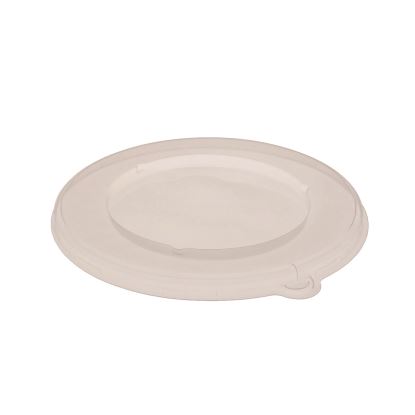 EarthChoice PP Lid for Fiber Blend Bowl, 8" Diameter, Clear, Plastic, 200/Carton1