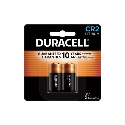 Specialty High-Power Lithium Batteries, CR2, 3 V, 2/Pack1