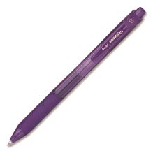 EnerGel-X Gel Pen, Retractable, Medium 0.7 mm, Violet Ink, Translucent Violet/Violet Barrel1