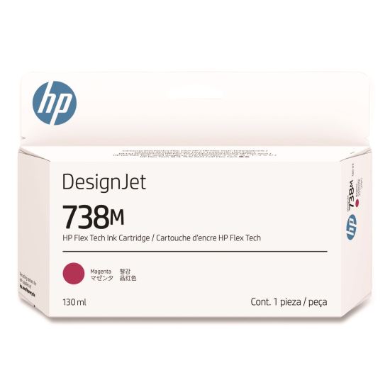 HP 738M (A24VNA) Original Designjet Ink Cartridge, Magenta1