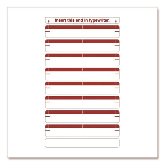 Type-On Write-On Sheet Style Labels, 8 Labels/Sheet, 31 Sheets/Pack1